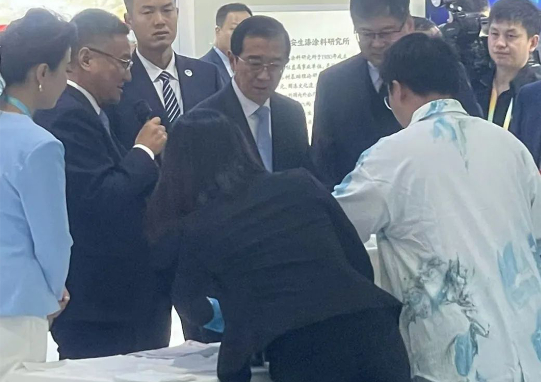 楊凌農(nóng)高會盛況空前，韓俊部長親臨指導，廣愛食品股份首秀亮相
